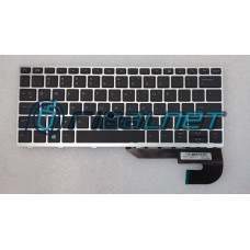 Apenas Teclado Frame Gray HP Elitebook 830 G5 com Stickpoint, Backlight e Enter Grande, sem Privacy 